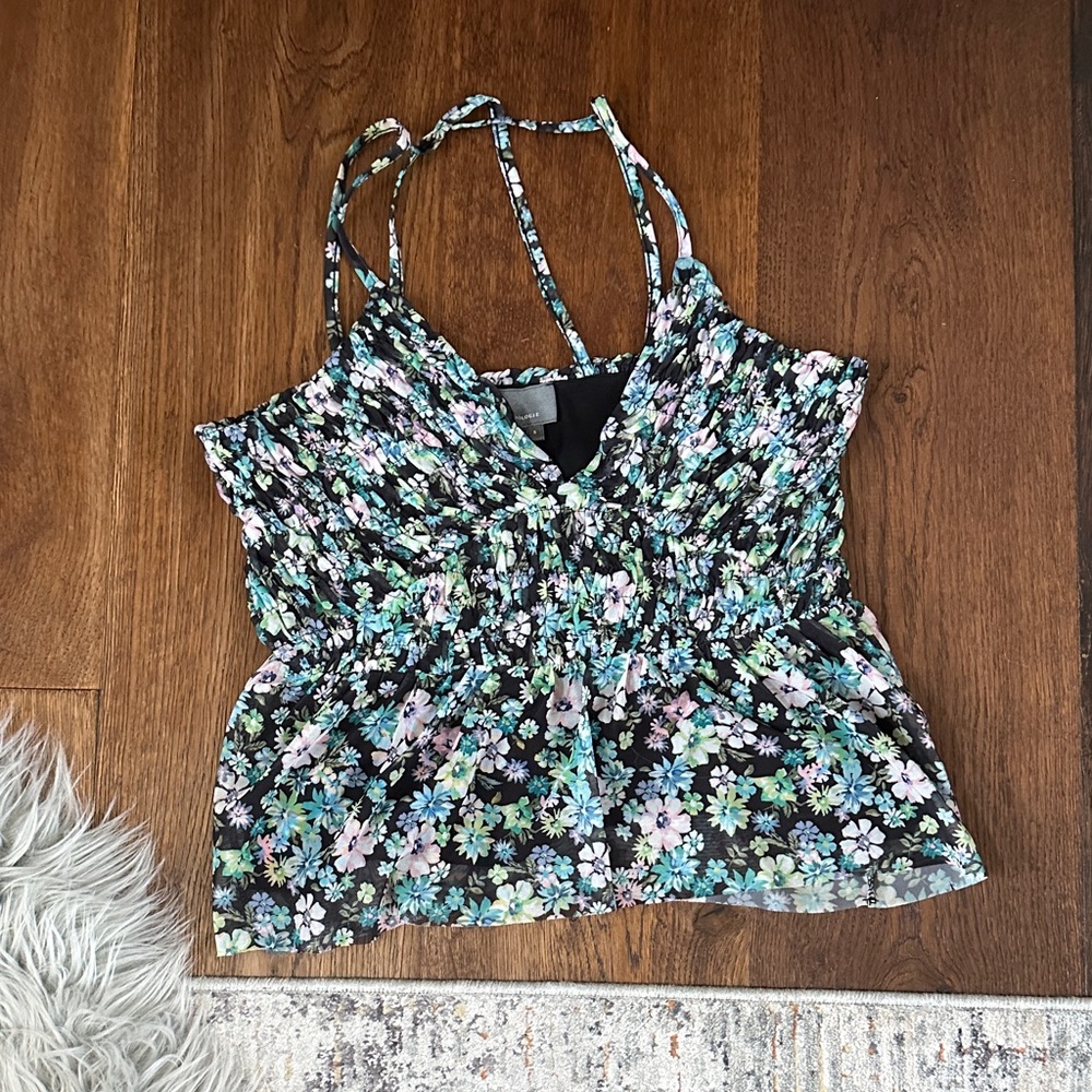 🌻Anthropologie Floral Camisole small